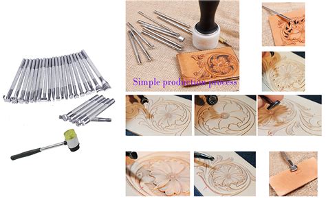 leather embossing tools|Amazon.com: Leathercraft Stamping Tools.